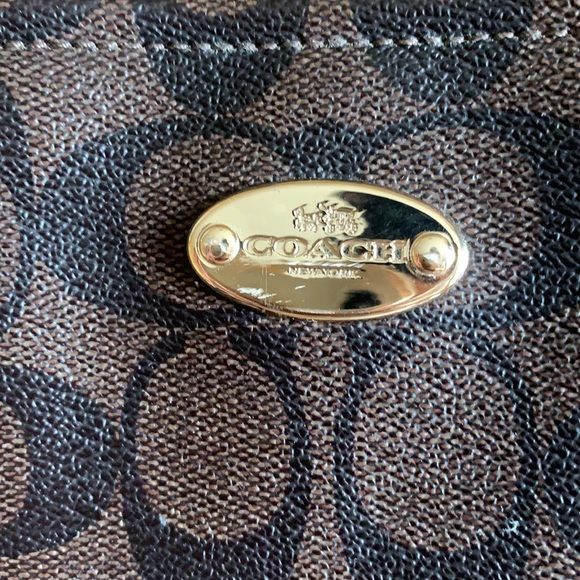 Brown Monogram Coach carry on - Picture 4 of 15